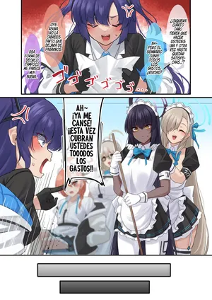 [November. (nanohana)] Ore no Seito no Shirokuro Gal ga Dosukebe Enkou Shiteta Ken (Blue Archive) [Spanish] [Rakuen Translations]