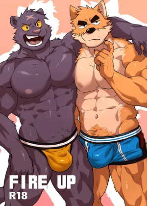 [Kumayaki (KUMAK)] Fire Up [Indonesian] [Uncensored]