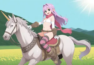 Mikami x Unicorn  - butakoma300g Style [AI Generated]