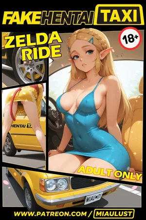 [MiauLust] Fake Hentai Taxi - Zelda Ride  [AI Generated]