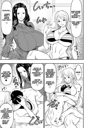 [osuwaani] Request Itadaita Mono desu | Per Request - Nami & Nico Robin (One Piece) [English]