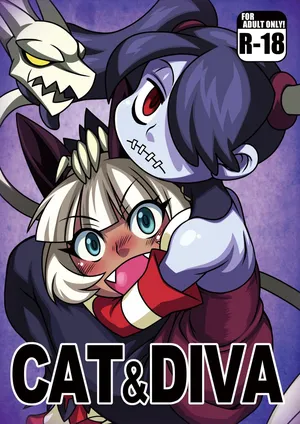 [Mayoineko (Various)] CAT&DIVA (Skullgirls) [Digital]