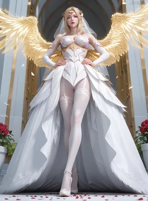 千仞雪-婚纱篇 60p QianRenxue-WeddingDress