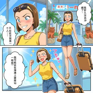 [ぽちぽち] 食いしん坊コジマ 白と黒のドッペルゲンター 園子[AI Generated](機翻渣翻)