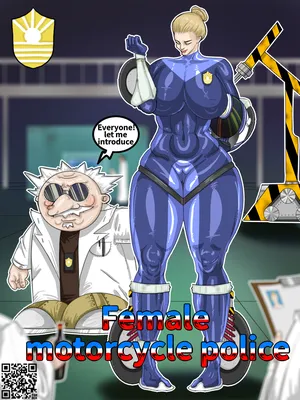 [fourd]Female motorcycle police1   /   translate
