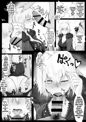 [Snatch] Jeanne Alter ni Fudeoroshi o Onegai Suru Manga (Paizuri Shasei made (Fate/Grand Order) | A Manga Where I Ask Jeanne Alter to Take My Virginity (Until I Cum via Titjob (Fate/Grand Order) [English] [LKK•Scans]
