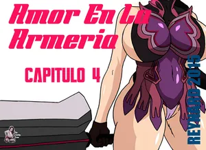 [Reynard] Amor En La Armería Cap. #4 (Queen's Blade) [Spanish] [BigDaddy Scan]