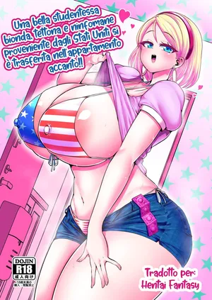 [Shinshunshantonshou (Bukatsu)] H Daisuki Kinpatsu Hakujin Bakunyuu Ryuugakusei ga Tonari no Heya ni Hikkoshite Kita!! | Una bella studentessa bionda, tettona e ninfomane proveniente dagli stati uniti si è trasferita nell'appartamento accanto!! Cap.1-2 [Italian] [Hentai Fantasy] [Digital]