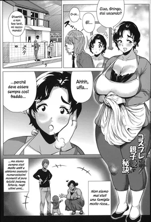 [Yokkora] Cosplay ga Oyako Ai no Hiketsu [Italian] [Hentai Fantasy]