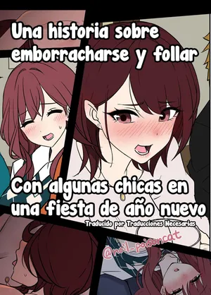 [Dokuneko Noil] Bounenkai de Deisui Shita Joshidaisei ni Warui Koto o Suru Hanashi | Una historia sobre emborracharse y follar con algunas chicas en una fiesta de año nuevo [Spanish] [Traducciones necesarias]