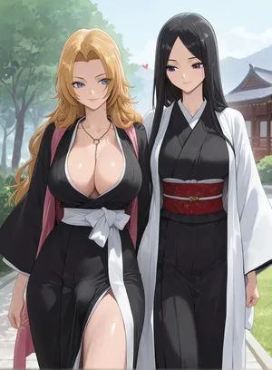 2025-11-24 Rangiku x Unohana RAMETAKI (PATREON) AI GENERATE