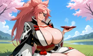 Guilty Gear - Baiken daidoujipv ai generated