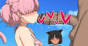 [Yamaori] キキョウに見られながらフェラチオするモブちゃん (ブルーアーカイブ)