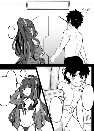 [Corundum] FGO Sex Shinai to Derarenai Heya Aru Aru (Fate/Grand Order) [textless]