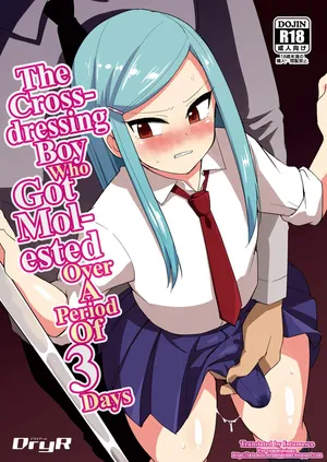 [DryR (Urakuso)] Josou Danshi ga Chikan ni Okasareru made no 3 Hiai _ The Crossdressing Boy Who Got Molested Over A Period Of 3 Days [English] [Digital]