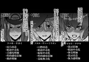 [Mr.way] ブレイブルーのノエル、ツバキ、マコト 仲良し3人組の敗北凌辱屈服肉便器化