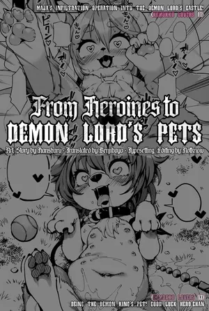 [Mayoineko (Hansharu)] Maja's Infiltration Operation into the Demon Lord’s Castle! (Kemokko Lovers 11) | Being the Demon King’s pet! Good luck Hero-chan (Kemokko Lovers 13) [English] [Benjiboyo]