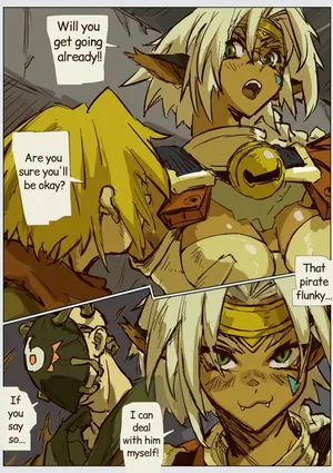 [thee rotten] Aisha ClanClan skeb (Outlaw Star) [English, Japanese]