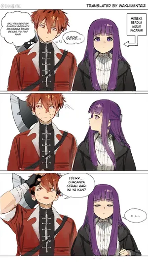 [Ennhentai] Fern X Stark [wakuihentai2] [Indonesia]