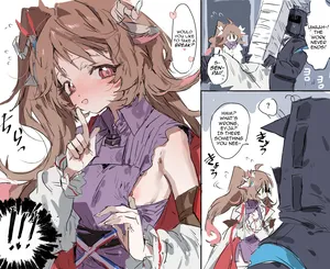 [Rapisu] Ejya-chan to Dokuta 4 peeji | Eyja-Chan and Doctor 4-page (Arknights) [English] [DeppoTL]
