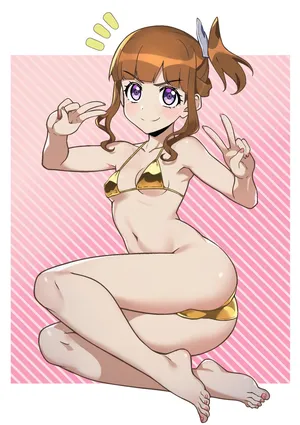 [鬼onスープ] 金ビキニXV観客少女