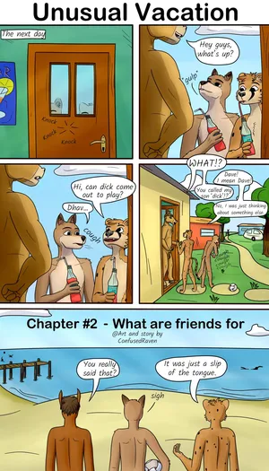 [ConfusedRaven] Unusual Vacation #2 - What are friends for