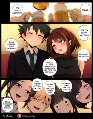 [Niui] Despues del Brindis (Boku No Hero Academia) [Spanish] [JFairy Traslate]