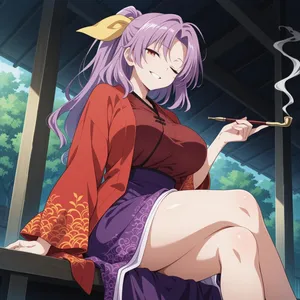 駒草山如  [AI Generated]