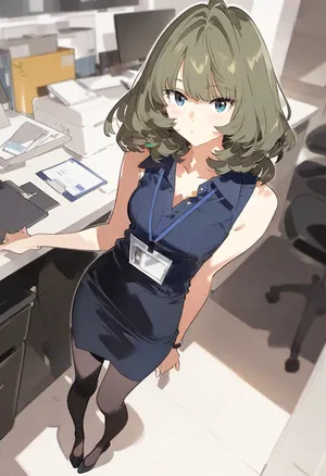 【cl-_-lo】【AI Generated】秘書がき楓さん