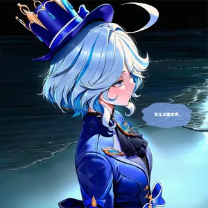 【Rayai】フリーナのビーチで得たインスピレーション [CN] [AI Generated]