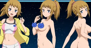 [Nanika Iru] ホシノフミナの設定画っぽいの