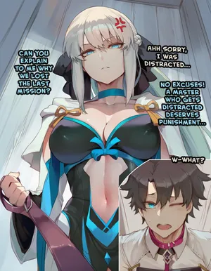 AIbby - Morgan's Punishment (Fate) - [Ai-Generated]