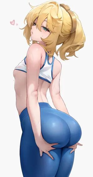 [白色灯] ヨガブリジット 差分＆未完成ラフ