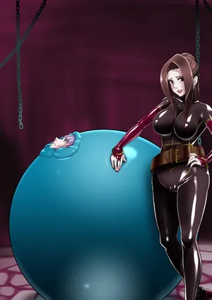 [Radeon] [skeb] More and more - Wallace's rubber restraint doll Lenneth