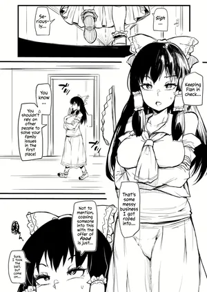 [Makin] Futanari Flan-chan Training Reimu [English]