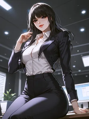 Tags:  Jiyoung Yoo from  Eleceed Manhwa Webtoon la creatura ai generated