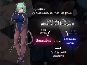 [Kariobana] A CG collection where you're milked by a mischievous yet kind Succubus [Part 1]