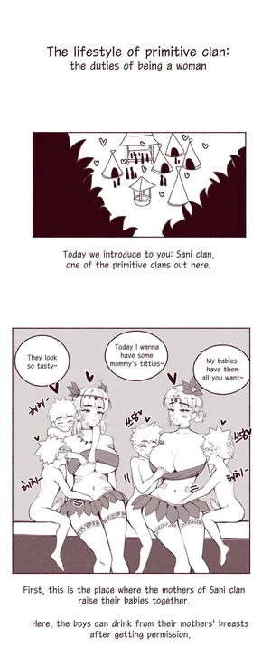 [YAMMA] The lifestyle of primitive clan the duties of being a woman