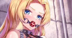 [白黒だるま] ニップルドームと固定バイブで仰け反り絶頂させられるアルフィン