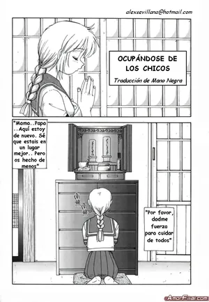 [Reijikun] Taking care of the Boys / Ocupandose de los Chicos [Spanish] [Rewrite] (Traducción: Mano Negra)