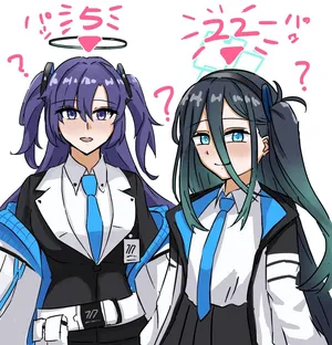 [テフル] ユウカ＆アリスの交尾回数💕 (ブルーアーカイブ)