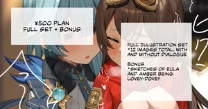 [Remochi] 2022-08-11 - [500 En Puran] Yopparai Eurua to Amber- Full Version + Omake [English] [CulturedCommissions]