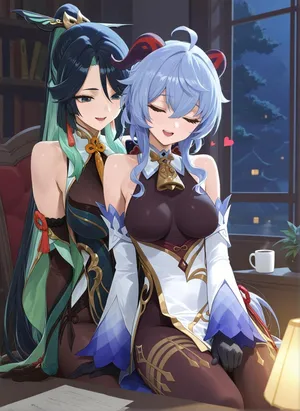 2025-10-16 Ganyu x Xianyun   RAMETAKI (PATREON) AI GENERATE