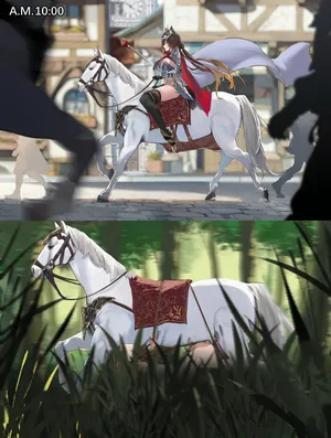【Yudachi racing】骑士娘-马奸肉便器