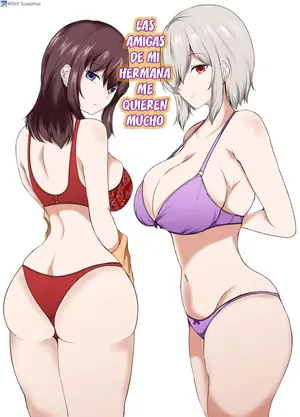 [Ishi Kenpi (Issi-13)] Ane no Tomodachi ga Boku no Koto o Suki Sugiru｜Las amigas de mi hermana me quieren mucho [spanish] [MebanearonxPendejo]