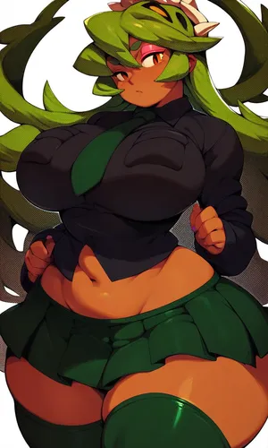 Skullgirls - Fukua daidoujipv ai generated