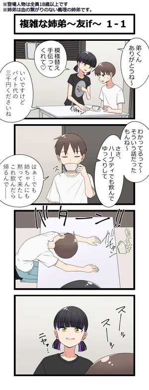 複雑な姉弟～友if～