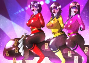 [Zizi] シンケンヒロイン子宝奉納ショー