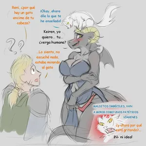 [NaiveTabby (Naive_tabby)] Horny and Scaly (en proceso) (King crimson)