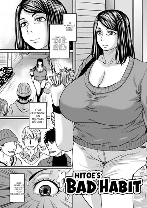 [Jirou] Hitoe-san no warui kuse | Hitoe's Bad Habit (Otosaretai Jukujo-tachi) [French] [Cookie Cruncher] [Digital] by M2rk78
